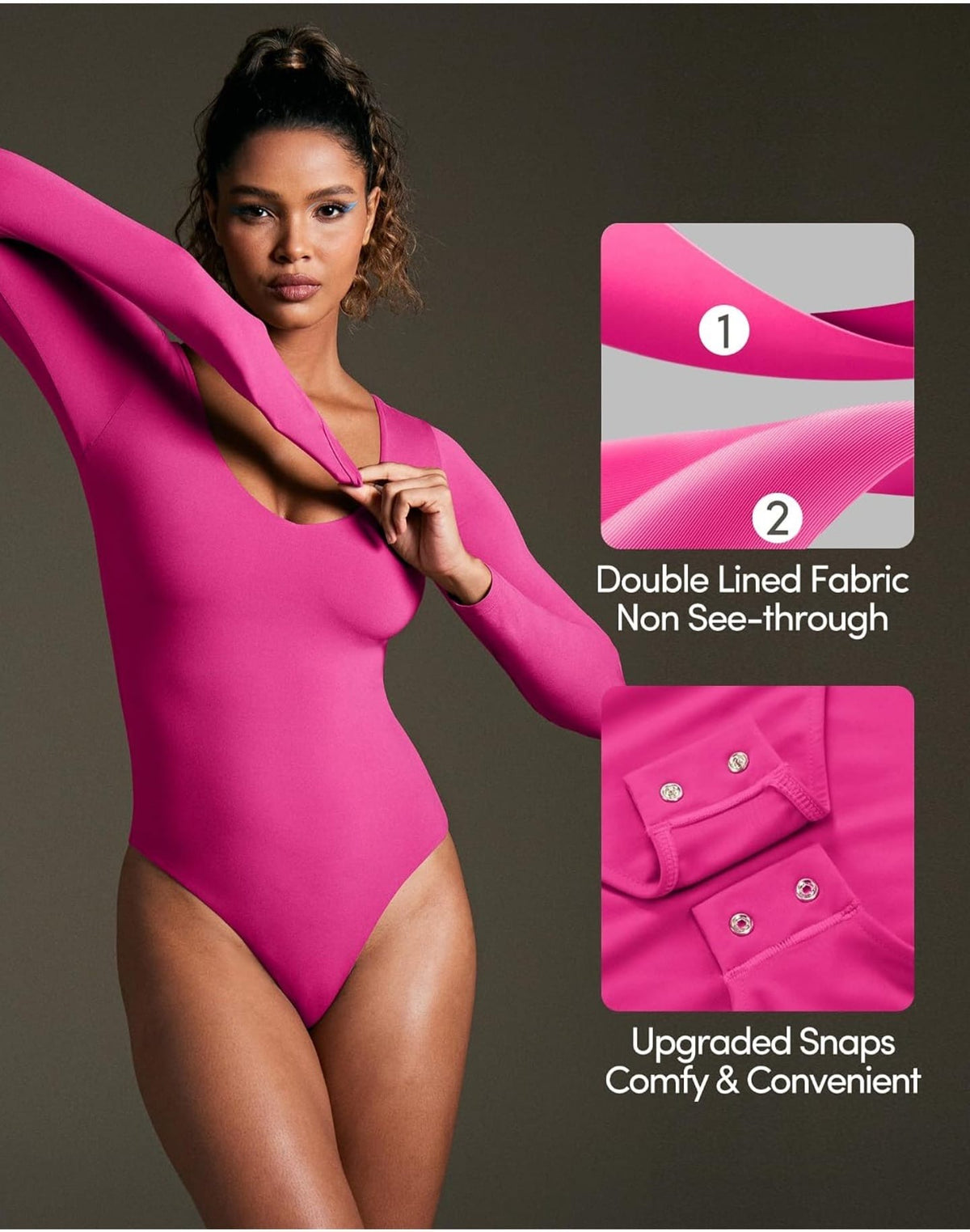 Bodysuit with Tummy Control 3