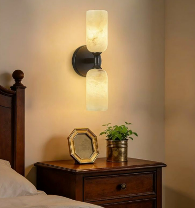 Natural Alabaster Wall Sconces 3