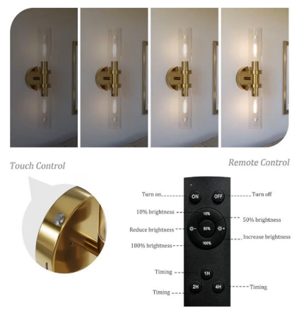 Battery Operated Wall Sconces 4