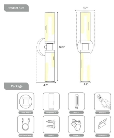 Battery Operated Wall Sconces 5