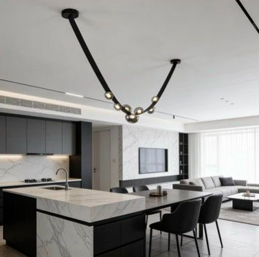 Belt LED Chandelier