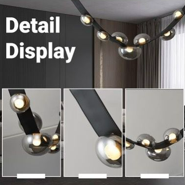 Belt LED Chandelier 3