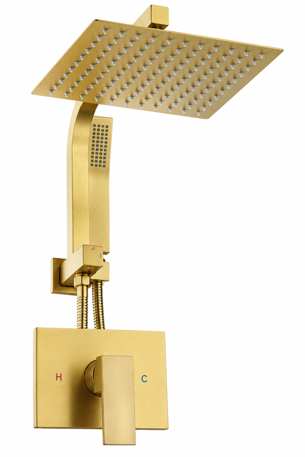 Shower System with 10 Inch Rain Shower Head