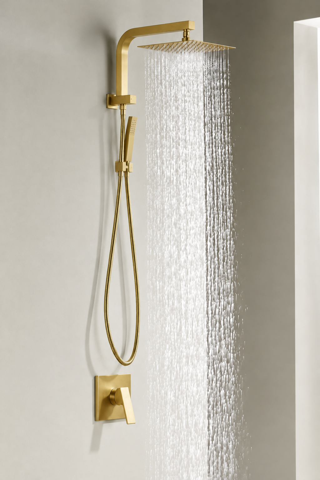 Shower System with 10 Inch Rain Shower Head