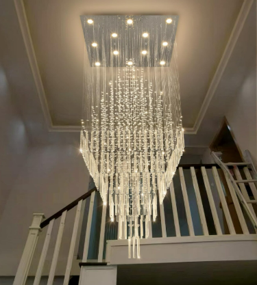 Large Glam LED Chandelier 3