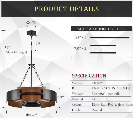 Industrial Drum Chandelier 3