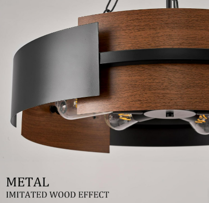 Industrial Drum Chandelier 5