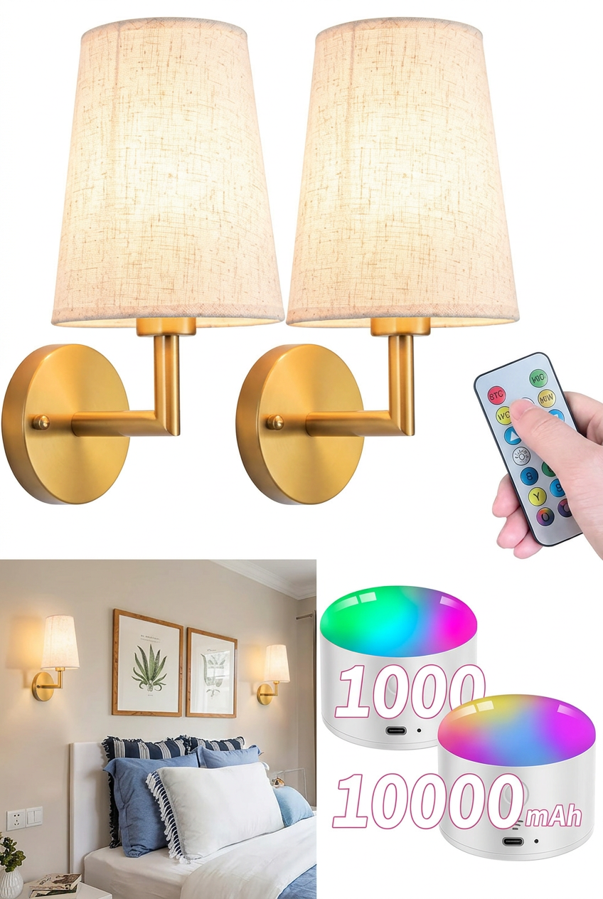 Wireless Wall Sconce