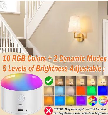 Wireless Wall Sconce 4