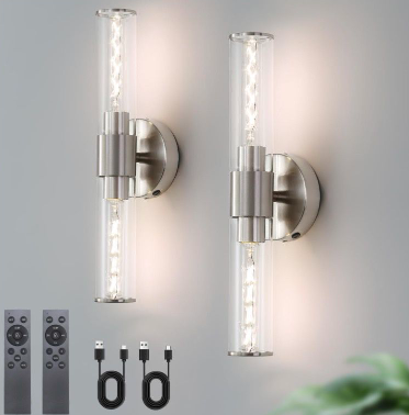 Wireless Wall Sconces