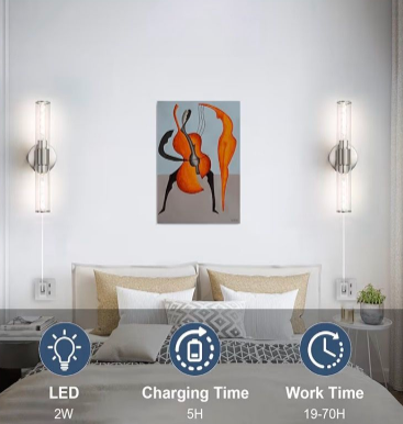 Wireless Wall Sconces