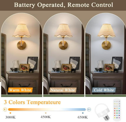 Wireless Wall Sconce 3