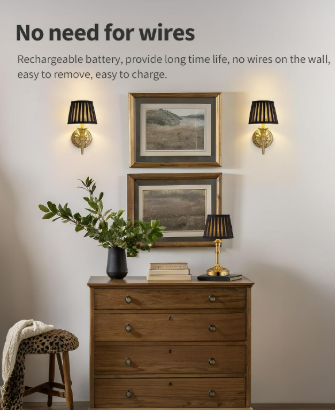 Wireless Wall Sconces 3
