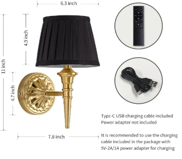 Wireless Wall Sconces 5