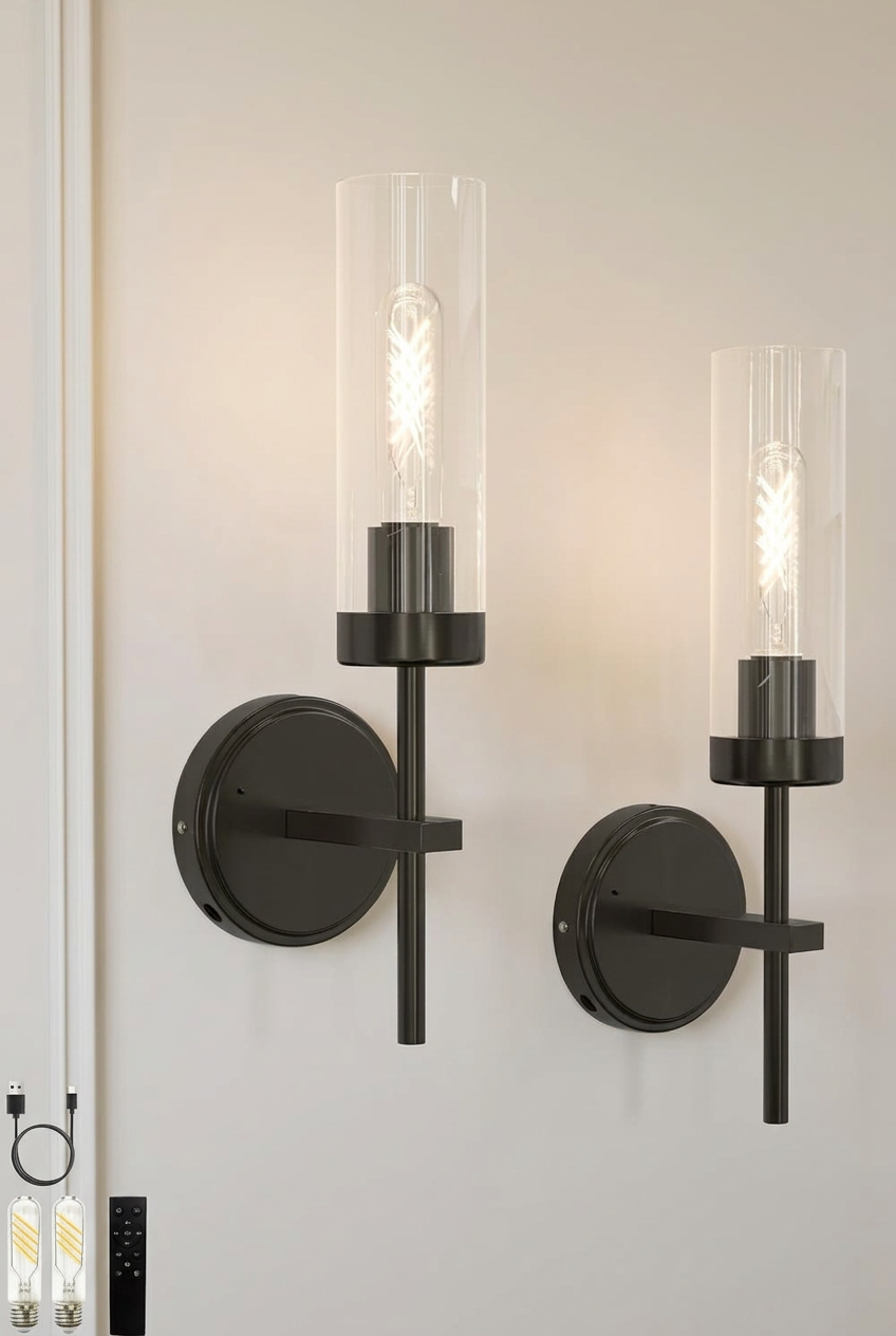 Wireless Wall Sconces