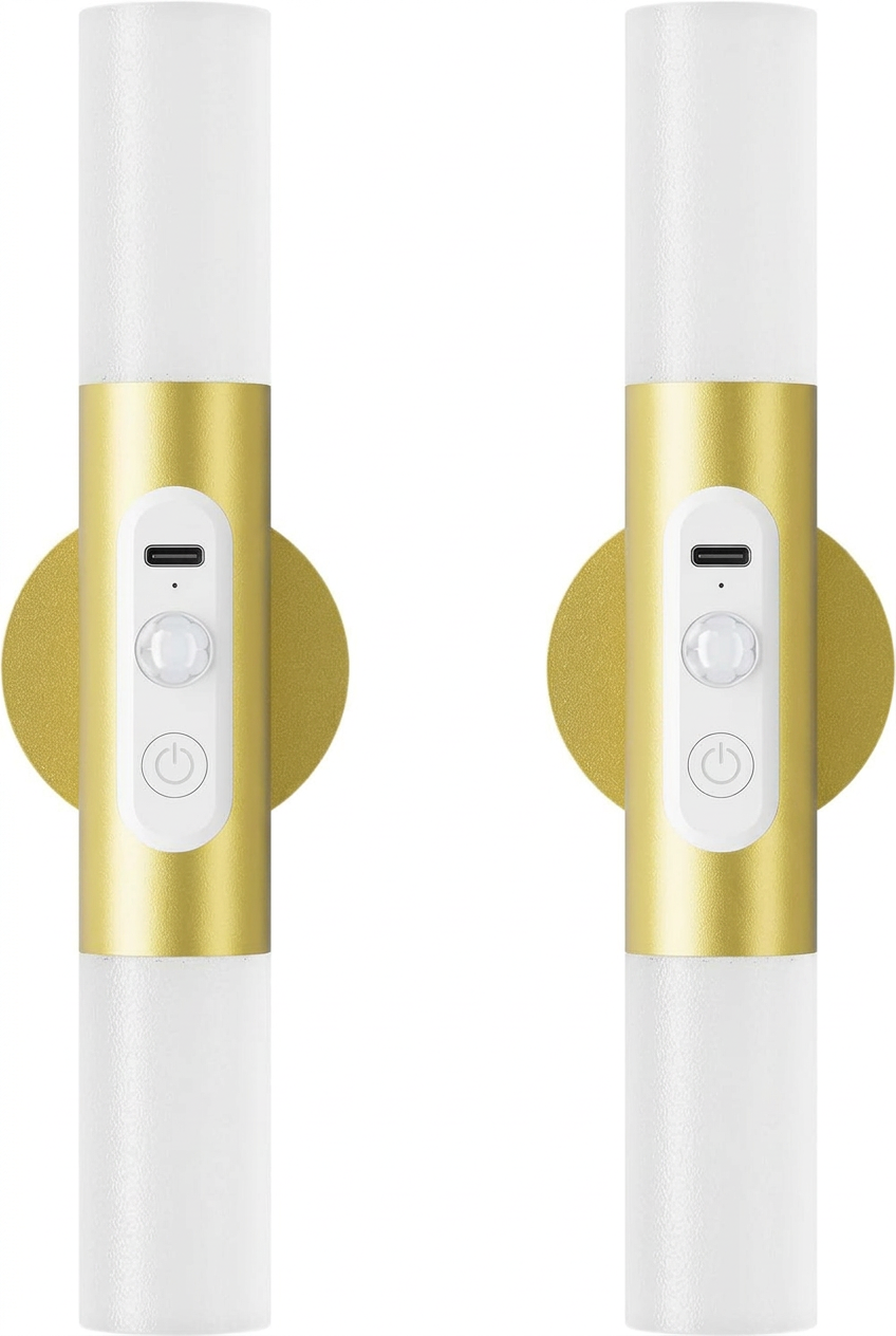 Wireless Wall Sconces with Motion Sensor