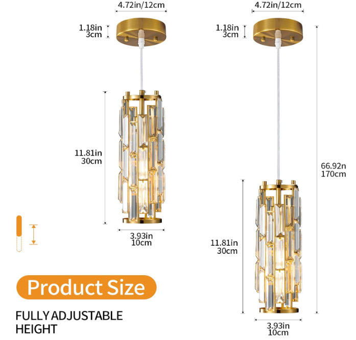 Crystal Pendant Lights 5