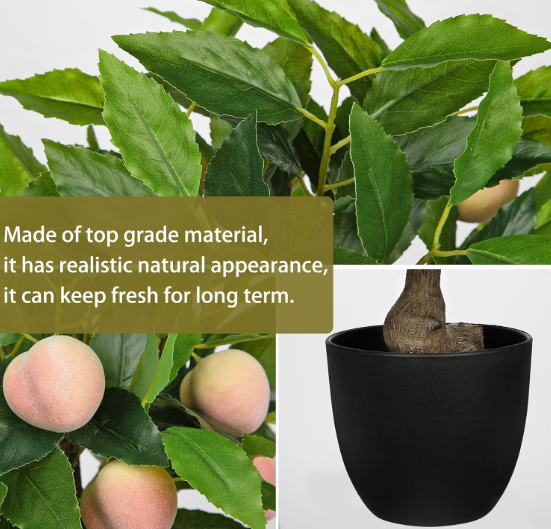 Artificial Peach Tree 4
