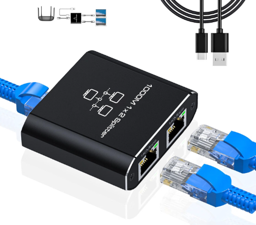 Gigabit Ethernet Splitter