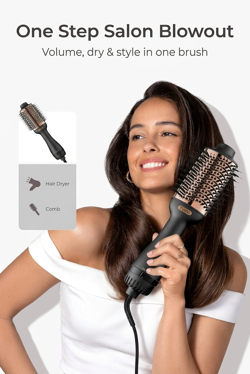 4 in 1 Ionic Hair Dryer and Styler