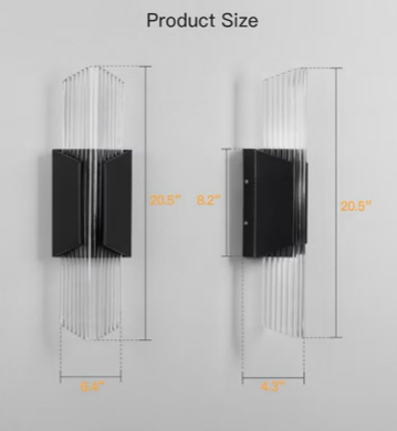 Solar Dusk-to-Dawn Outdoor Sconces 5