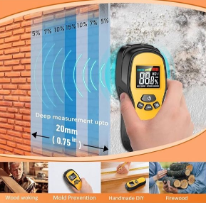 Pinless Digital Wood Moisture Detector 5