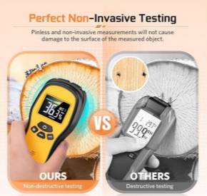 Pinless Digital Wood Moisture Detector 6