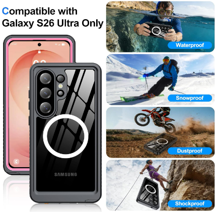Samsung Galaxy S26 Ultra Waterproof Case