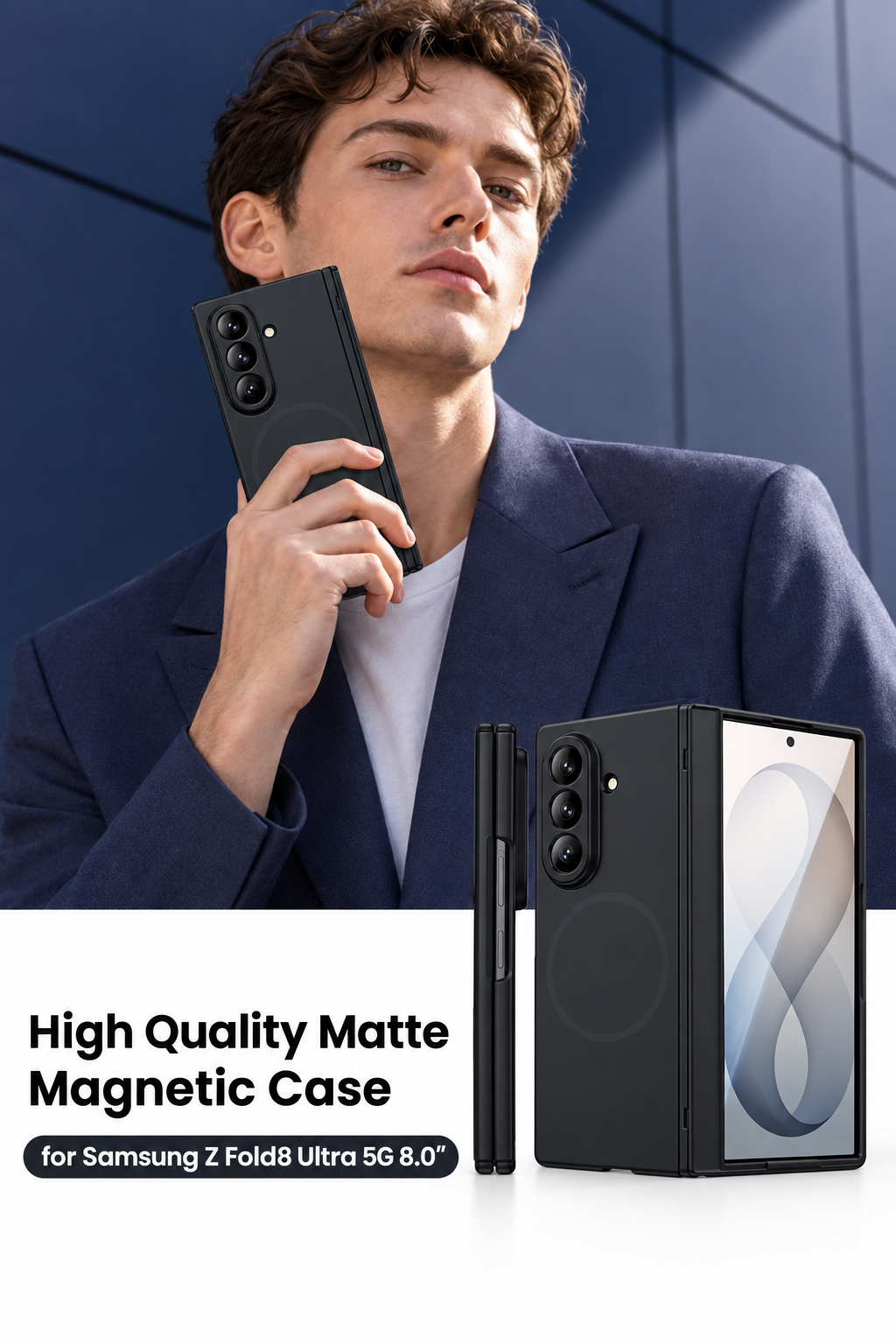 Samsung Galaxy Z Fold 8 Ultra Magnetic Case
