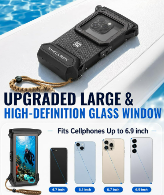 Underwater Phone Case for Snorkeling - 100ft 4