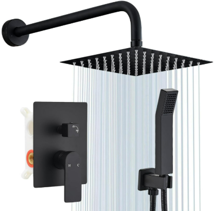 Shower Faucet Set With 8" Shower Head