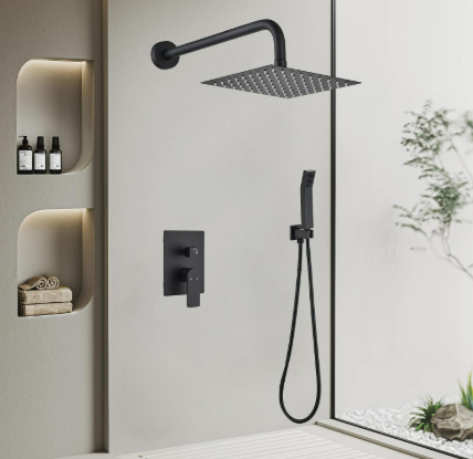 Shower Faucet Set With 8" Shower Head