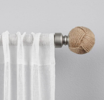 Rustic Curtain Rod 36-72"