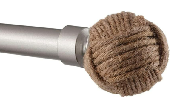 Rustic Curtain Rod 36-72"