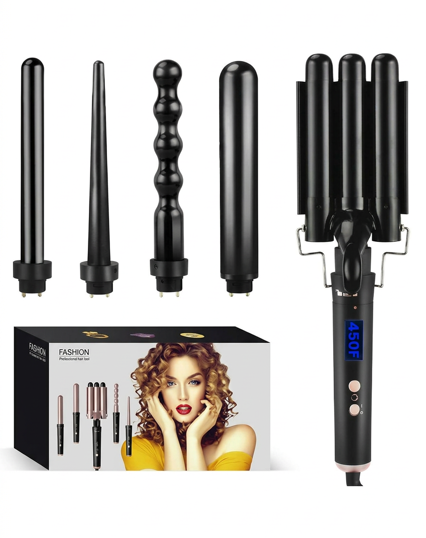 5-in-1 Curling Iron Set