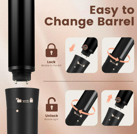 5-in-1 Curling Iron Set 6