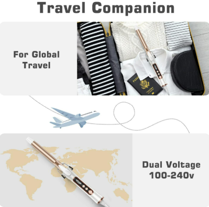 Dual Voltage Curling Iron 6