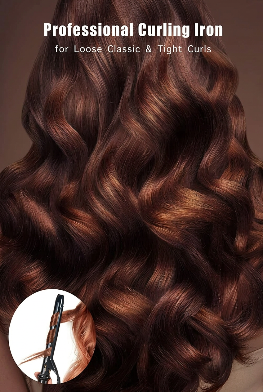 Dual Voltage Ceramic Curling Iron