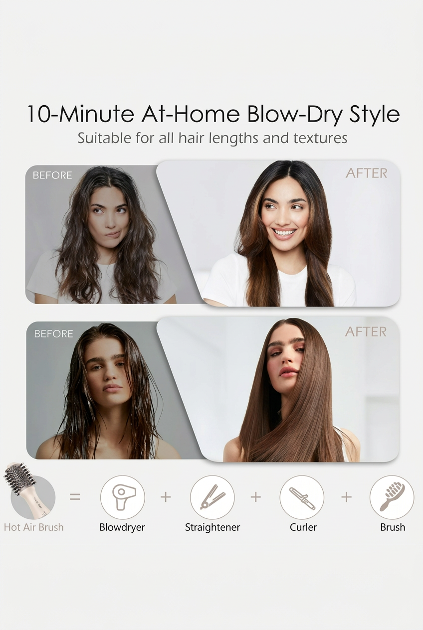 Travel Blow Dryer Brush