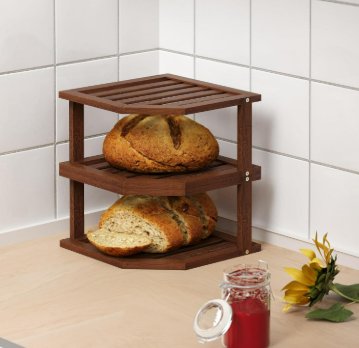 Bamboo Corner Shelf