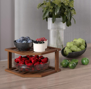 Bamboo Corner Shelf 3