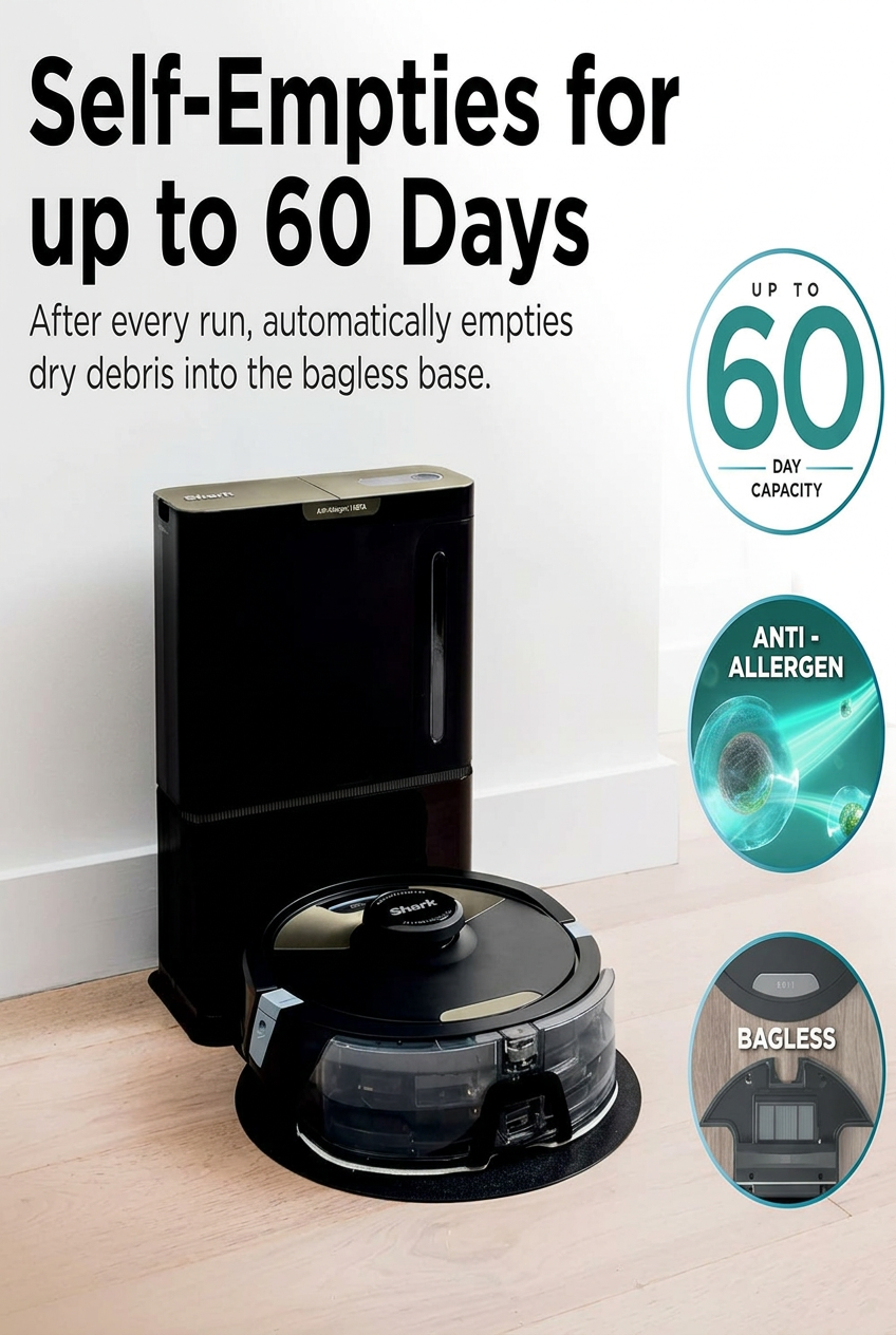 AI Ultra Robot Vacuum & Mop Combo 2