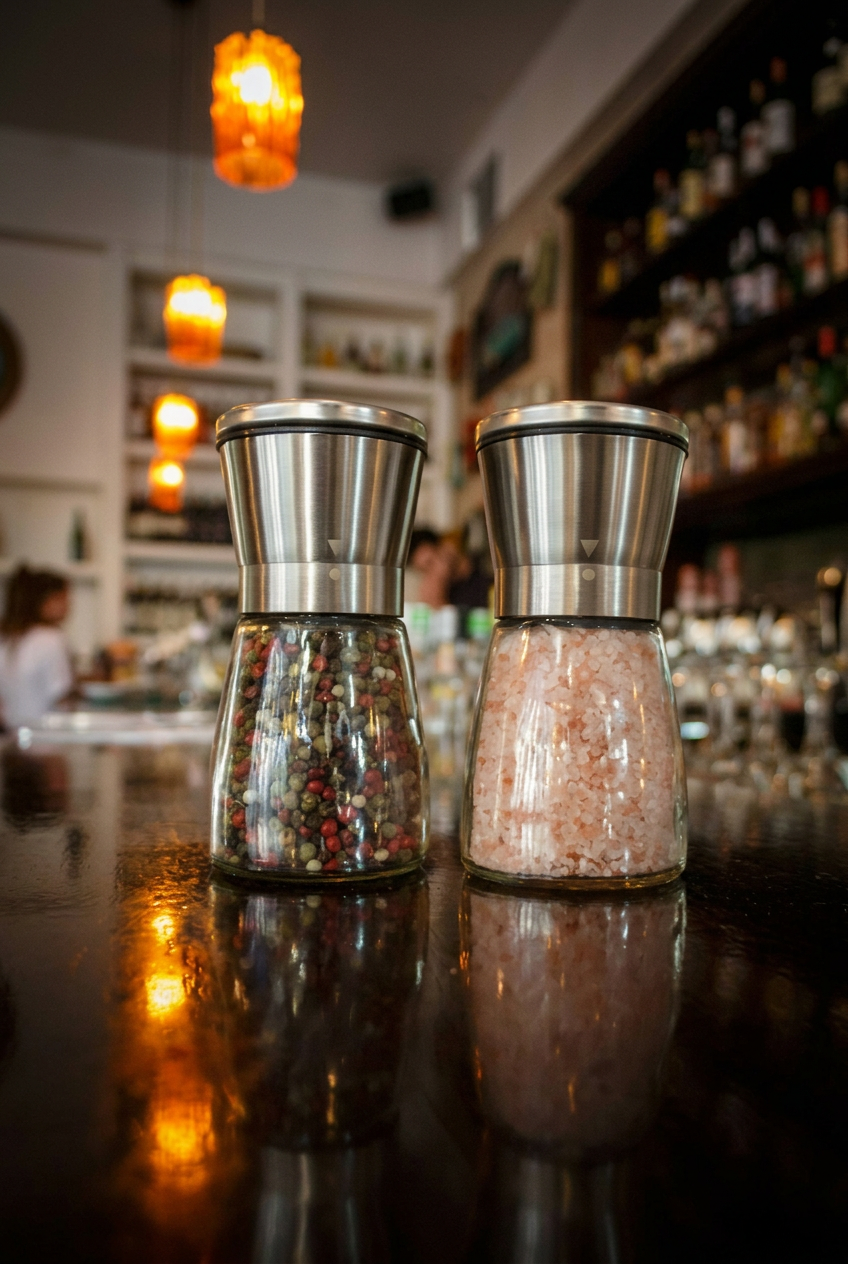 Salt and Pepper Grinder Set