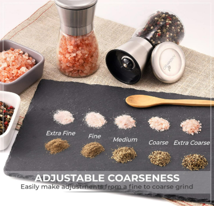 Salt and Pepper Grinder Set 3