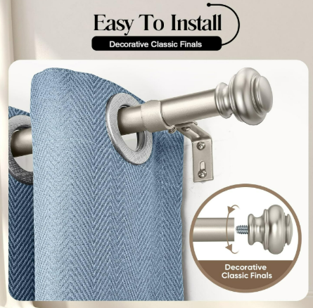 Curtain Rod 28-88" 3