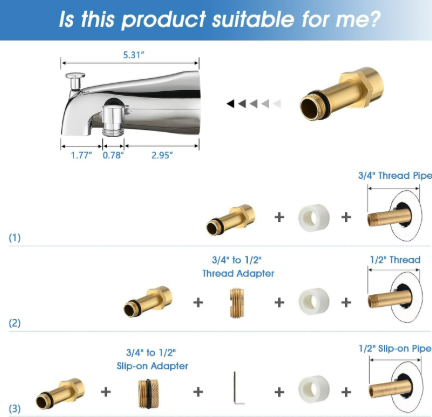Bathtub Faucet Showerhead 4