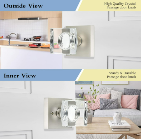 Passage Crystal Door Knobs 2
