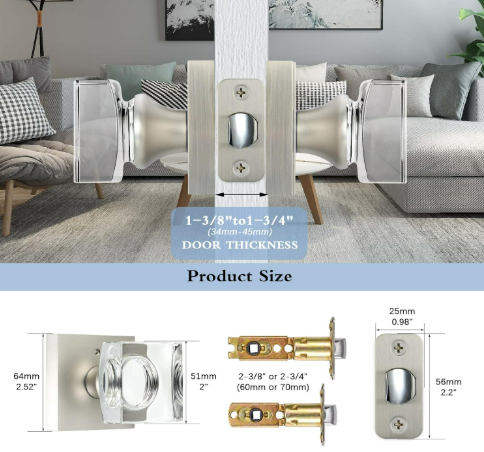 Passage Crystal Door Knobs 3