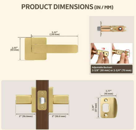 Passage Door Handles 4
