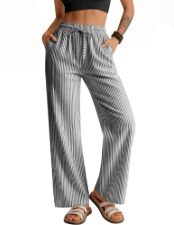 Gingham Pajama Pants 1